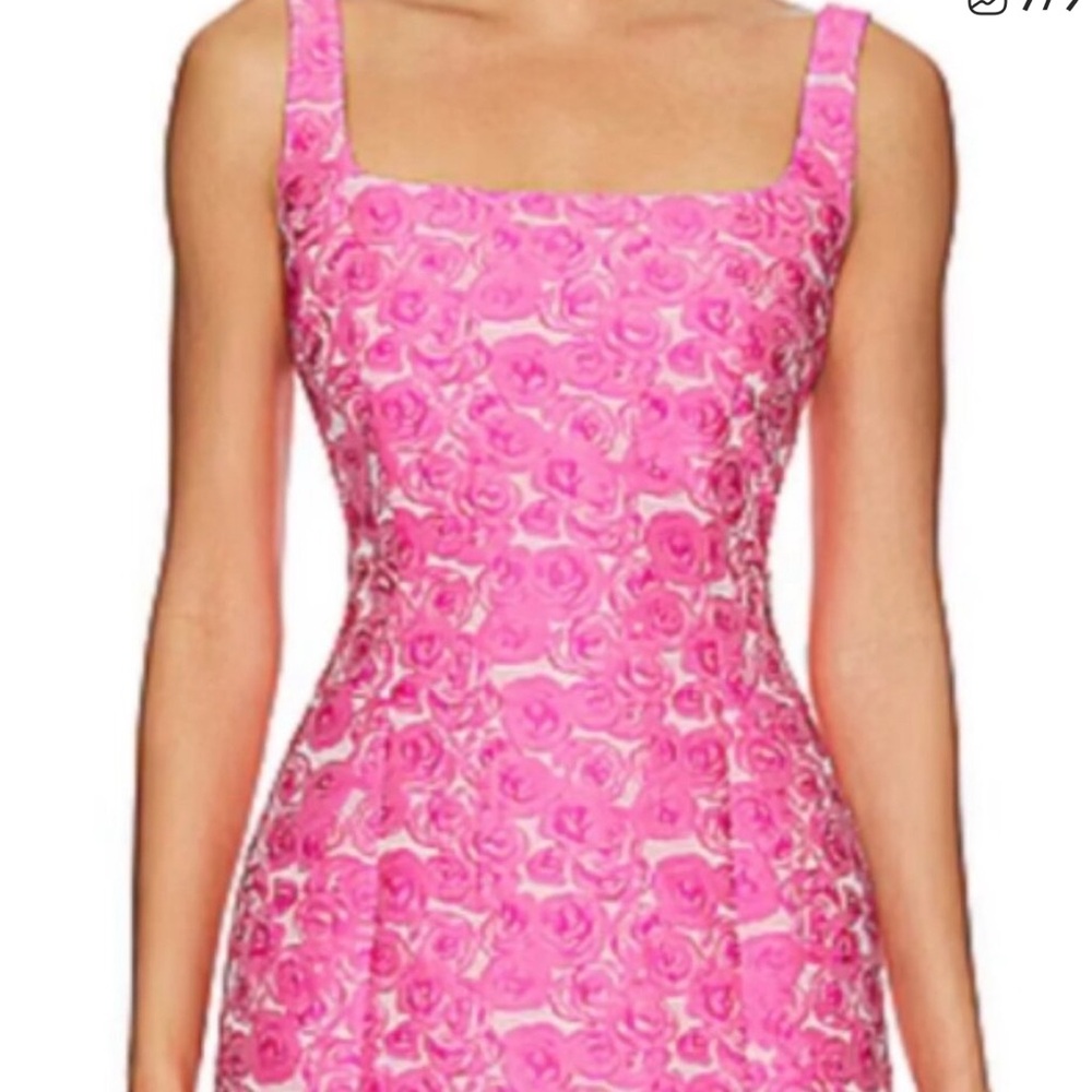 Amanda Uprichard Pink Mini Dress - Picture 3 of 4